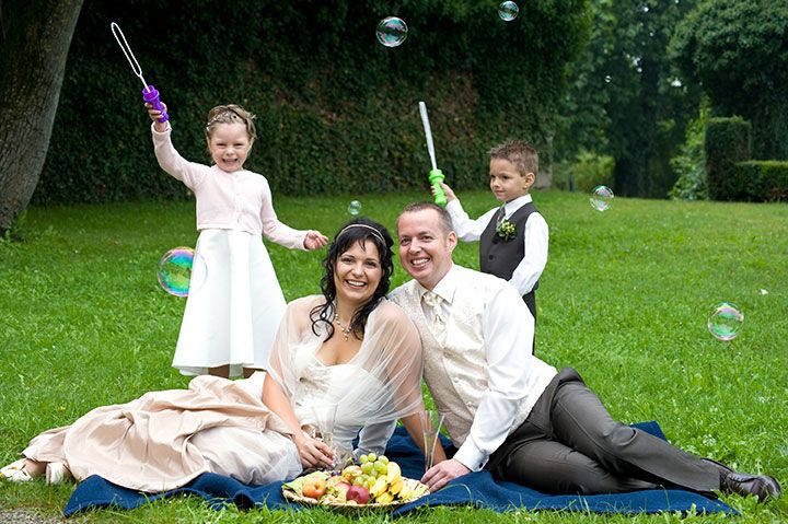 Paar heiratet