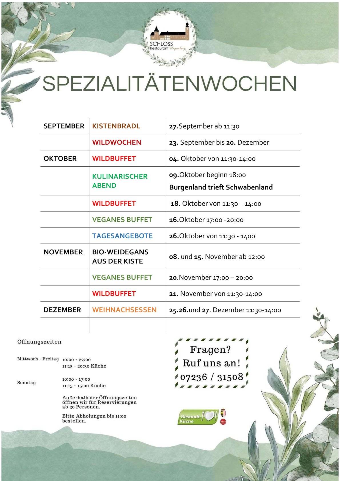 Schlossrestaurant Hagenberg
