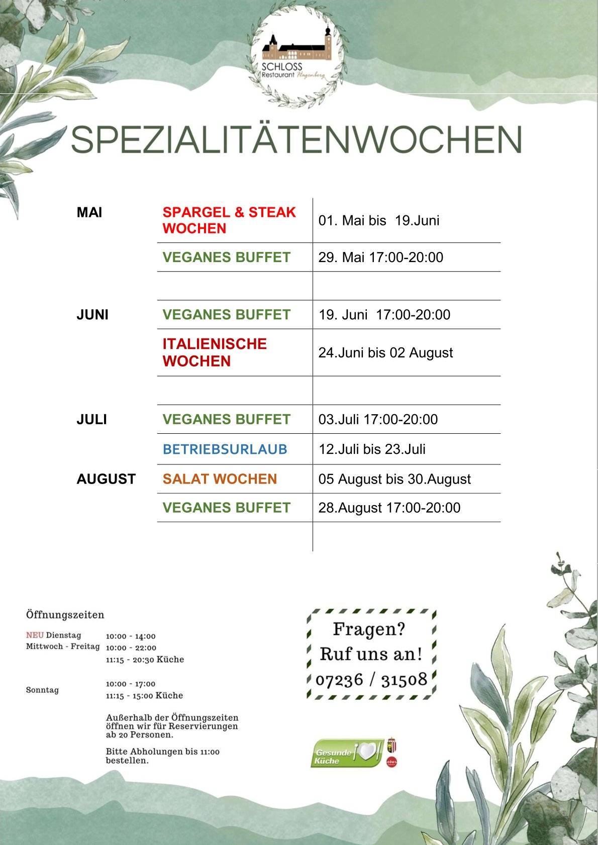 Schlossrestaurant Hagenberg
